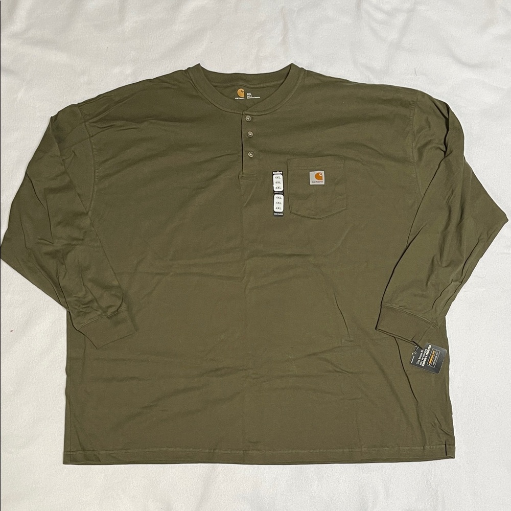 CARHARTT Men’s 4XL Long Sleeve Shirt